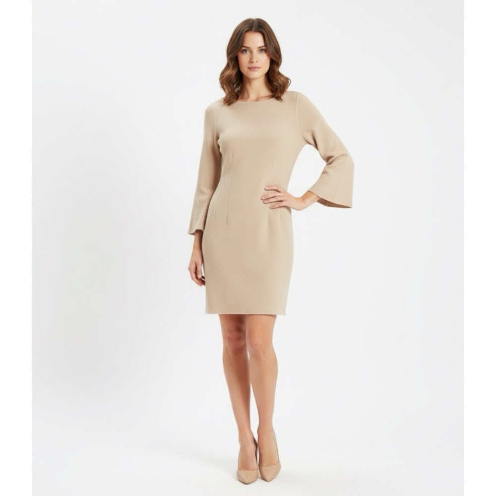 Genny Made in Italy 100% Wool Mini Dress IT 42 US 8